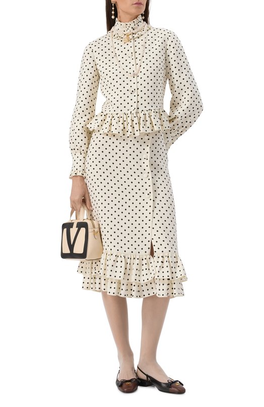 Жакет из вискозы Valentino 6B0CE4A0/98S Белый  6B0CE4A0/98S Фото 2
