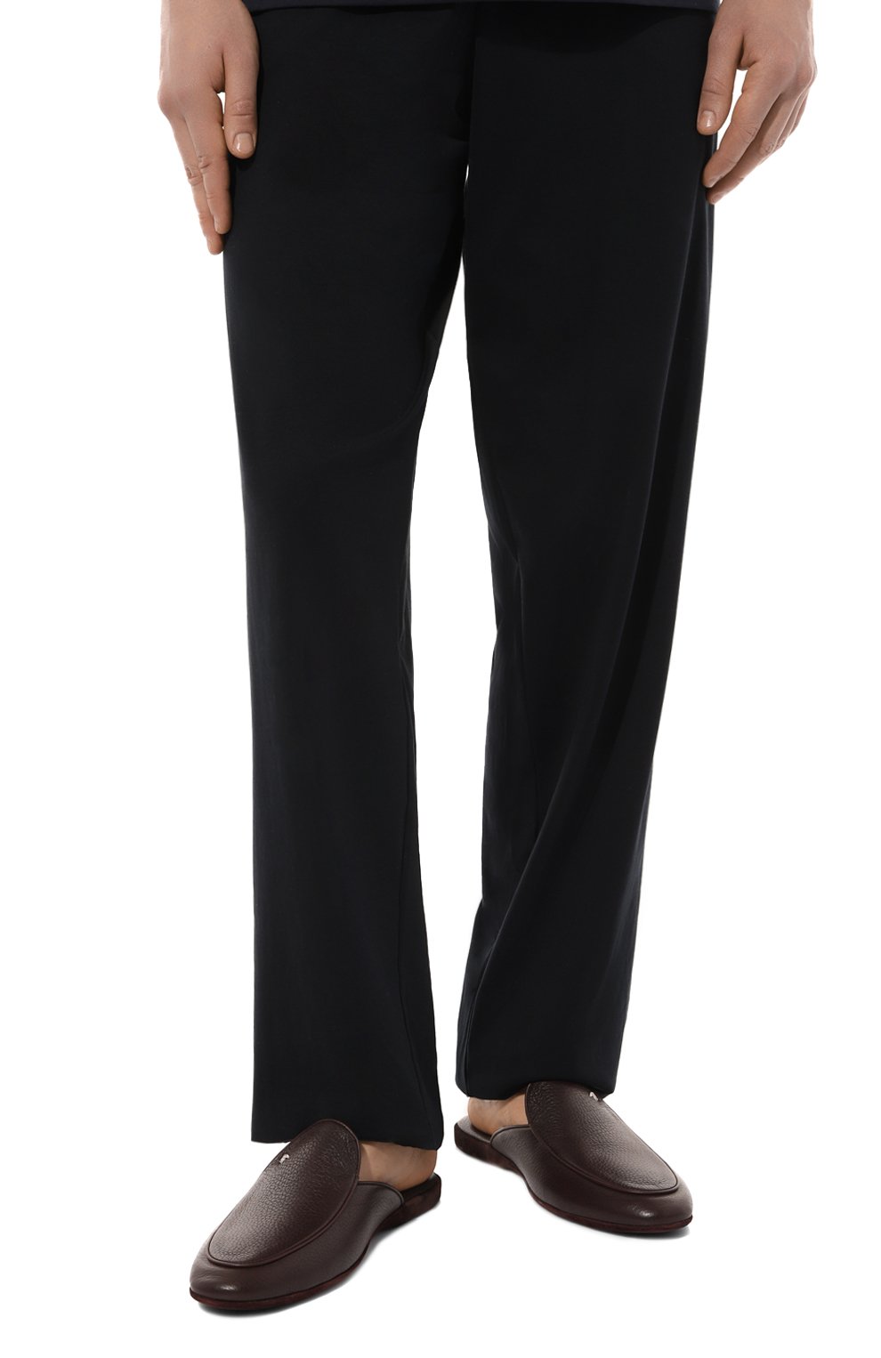 Кожаные домашние туфли STEFANO RICCI, арт. UL01_P739/SK, фото 3