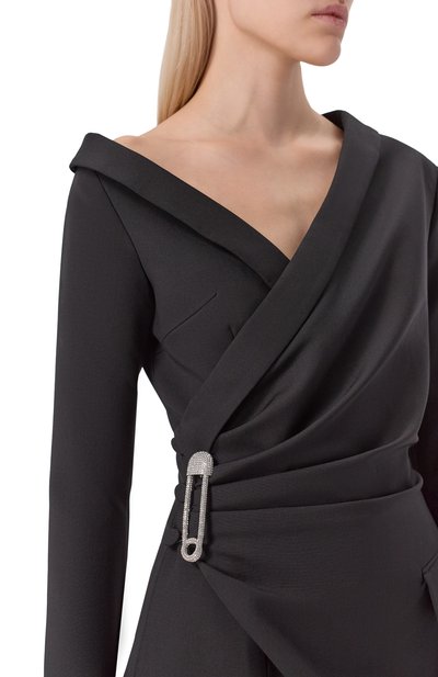 Жакет GIUSEPPE DI MORABITO черного цвета по цене 98450 руб., арт. 05FWJA124X 05327A, фото 5 Жакет GIUSEPPE DI MORABITO, арт. 05FWJA124X 05327A, фото 5