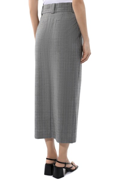 Шерстяная юбка MIU MIU, арт. MG1723-1Z96-F0031, фото 4