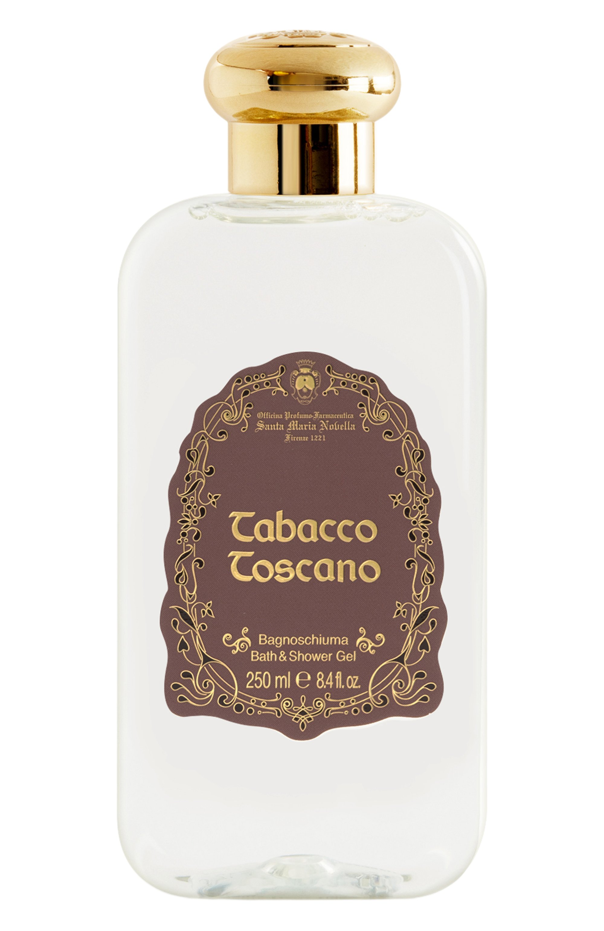 Гель для душа tabacco toscano (250ml) SANTA MARIA NOVELLA бесцветного цвета по цене 4900 руб., арт. SMN32312041MRK, фото 1 Гель для душа tabacco toscano (250ml) SANTA MARIA NOVELLA, арт. SMN32312041MRK, фото 1