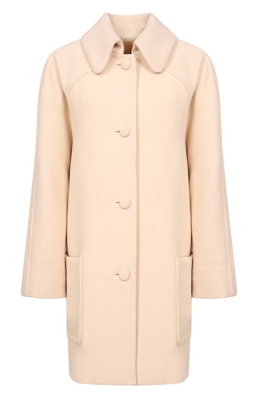 Шерстяное пальто Valentino 7B0CA3Z7/9UK Кремовый 7B0CA3Z7/9UK