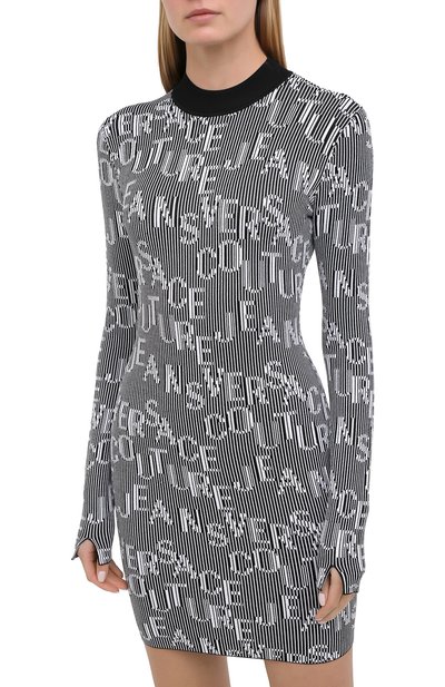 Платье из вискозы VERSACE JEANS COUTURE, арт. B4HZB810-ZDMM10 J ACQ L0G0/50597, фото 3
