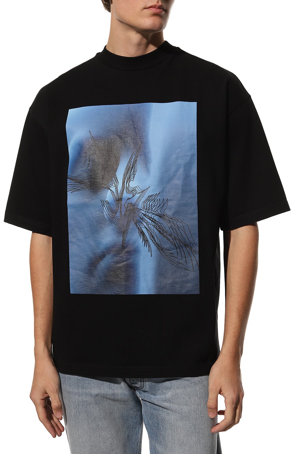 Хлопковая футболка A BETTER MISTAKE, арт. 02D3TS093 JS005PD, фото 3