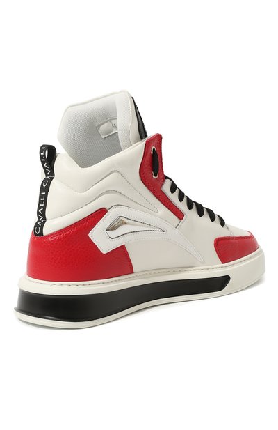 Кожаные кеды ROBERTO CAVALLI, арт. PRS014/PZA38, фото 5