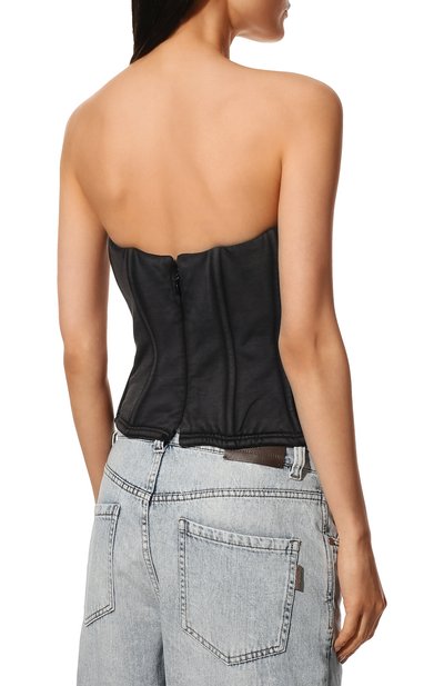 Хлопковый топ-бюстье BALENCIAGA, арт. 680773/TKVG6, фото 4