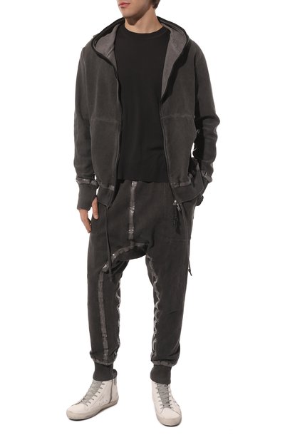 Хлопковая толстовка ISAAC SELLAM, арт. ZIPPYH00D BANDE-M0LLET0N H23, фото 2