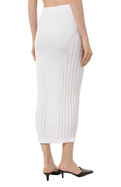 Юбка из вискозы BALMAIN, арт. AF0LD043KE18, фото 4