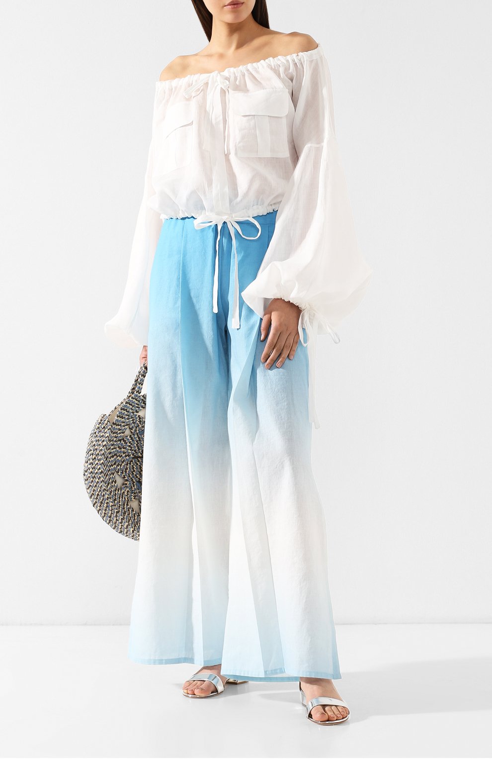 Льняная блузка A MERE CO, арт. AMC/R19088, фото 2