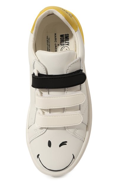 Кожаные кеды MARC JACOBS (THE), арт. W60055/27-35, фото 4