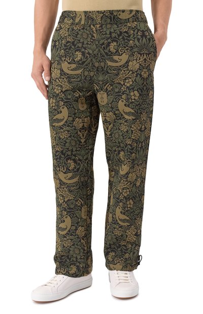 Брюки HUGO хаки цвета по цене 19950 руб., арт. 50541376, фото 3 Брюки HUGO, арт. 50541376, фото 3