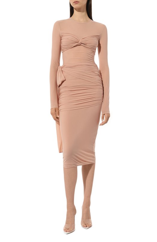 Платье Blumarine P422A443R Бежевый  P422A443R Фото 3