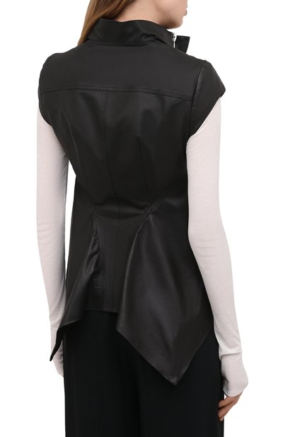 Кожаный жилет RICK OWENS, арт. RP21S3730/LP, фото 4