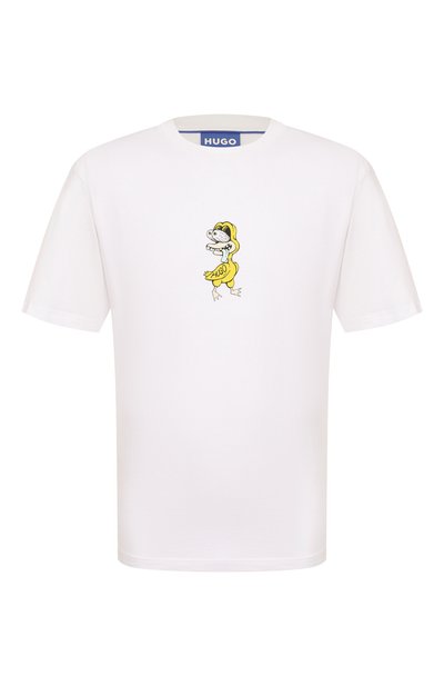 Мужская хлопковая футболка HUGO BLUE, арт. 50533391