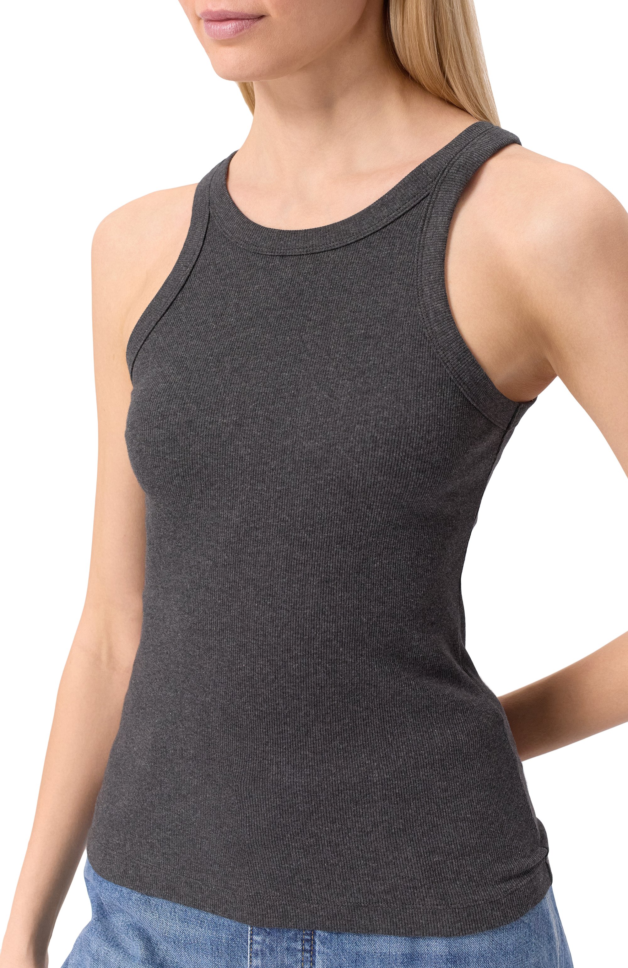 Хлопковая майка TOTEME, арт. 243-WRT1129-FB0246, фото 5