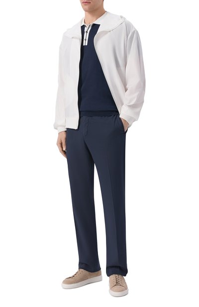 Брюки из хлопка и шелка KITON, арт. UPLACRK0607H, фото 2