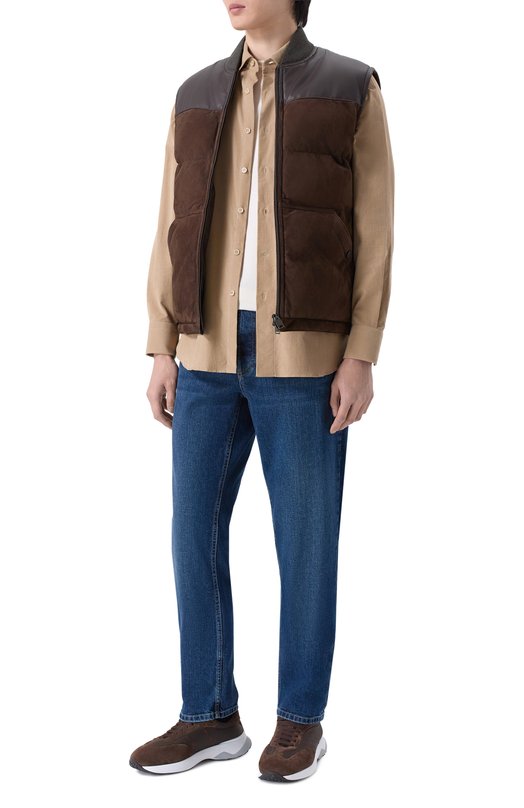 Хлопковая рубашка MVST M0RBIDA/PB/SP0RT/620-C0RDUR0Y Бежевый  M0RBIDA/PB/SP0RT/620-C0RDUR0Y Фото 2