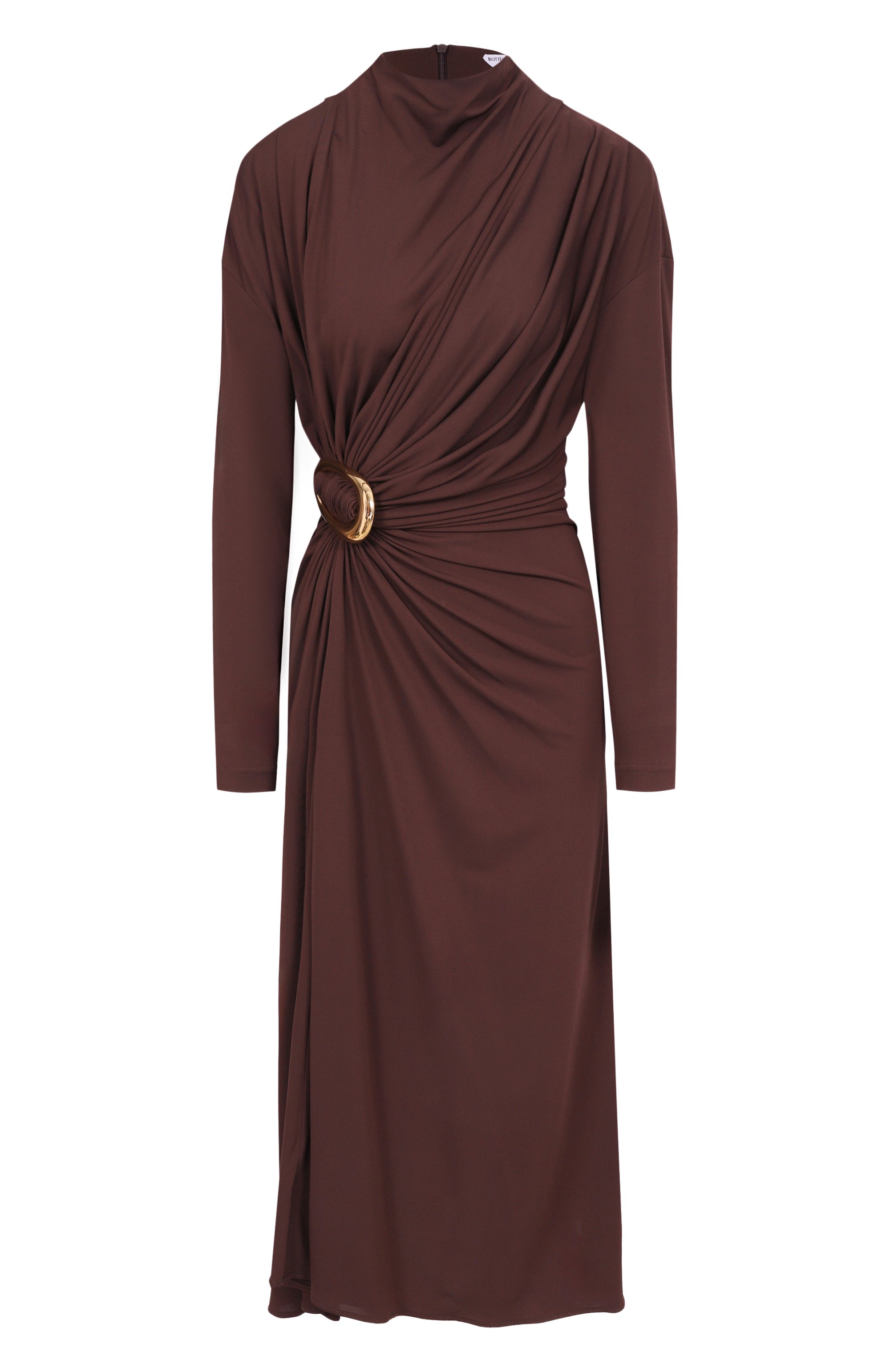 Платье из вискозы BOTTEGA VENETA, ар�т. 810000/V4YX0, фото 1