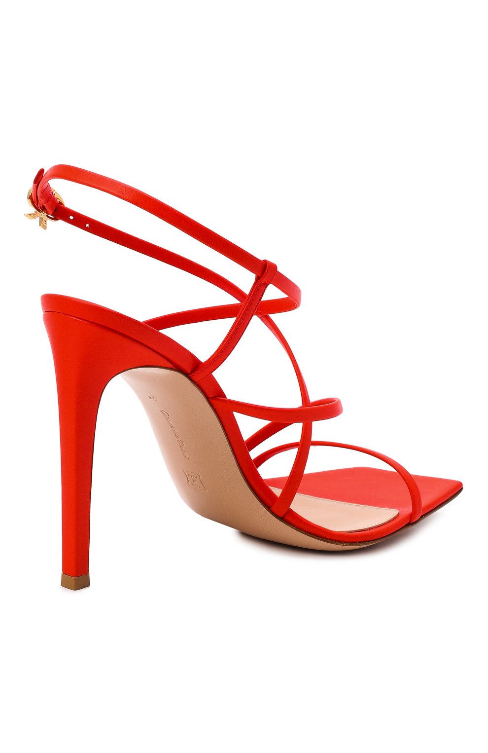 Кожаные босоножки manilla GIANVITO ROSSI, арт. G32062.15RIC.NAPPAPV, фото 5