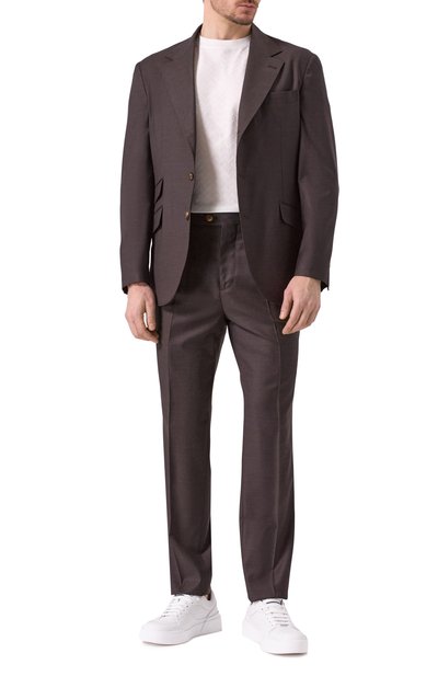 Шерстяной костюм BRUNELLO CUCINELLI, арт. MB423LDWH, фото 2