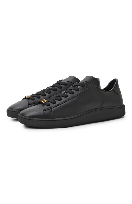 Кожаные кеды Royco Valentino 7Y2S0K34/BYA Чёрный 7Y2S0K34/BYA