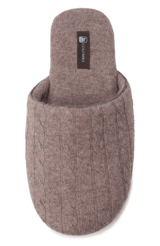 Текстильные домашние туфли Colombo AG00064 Коричневый  AG00064 Фото 6