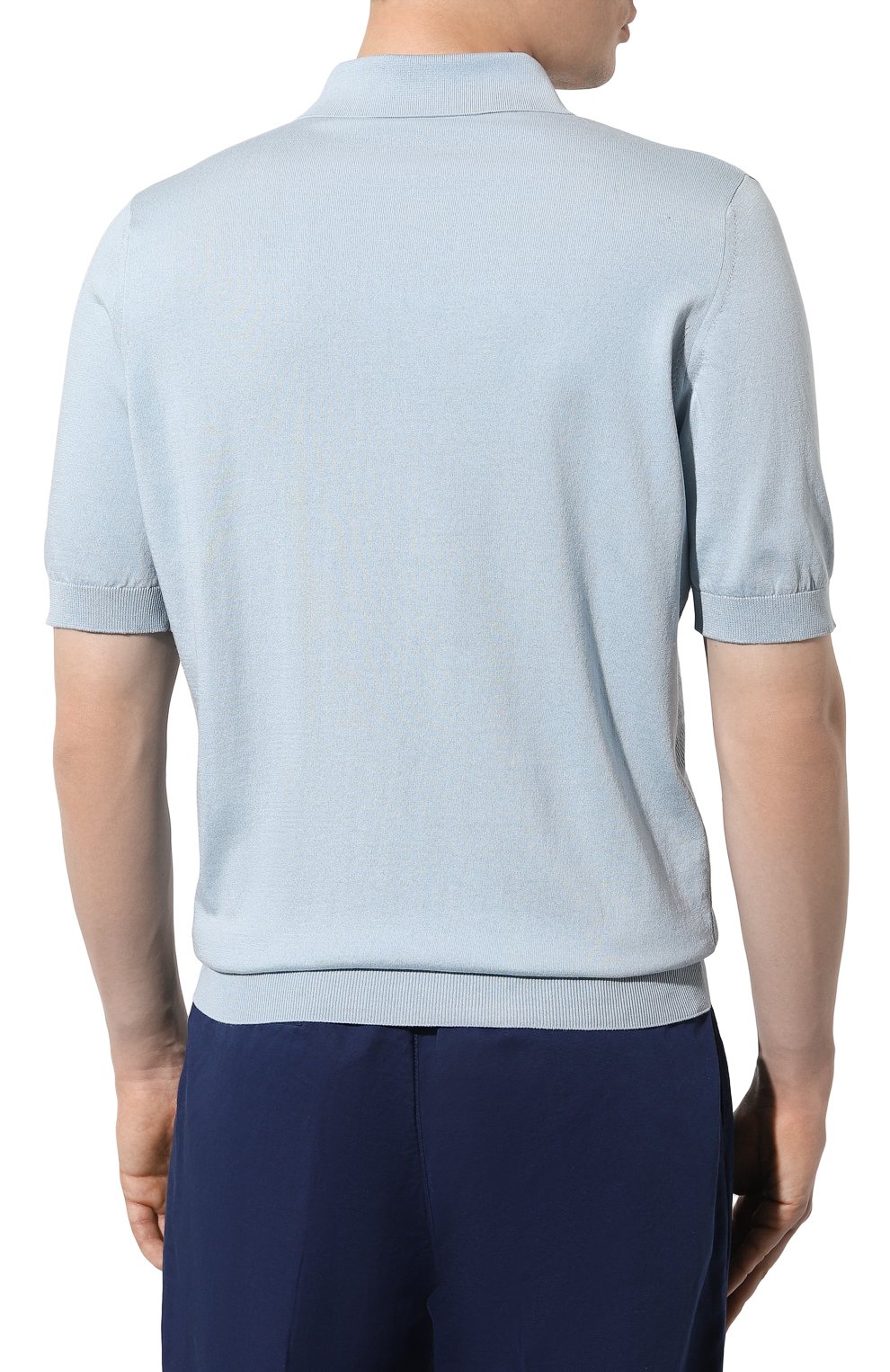 Поло из шелка и хлопка ZILLI, арт. KZP002M0153VINT00, фото 4