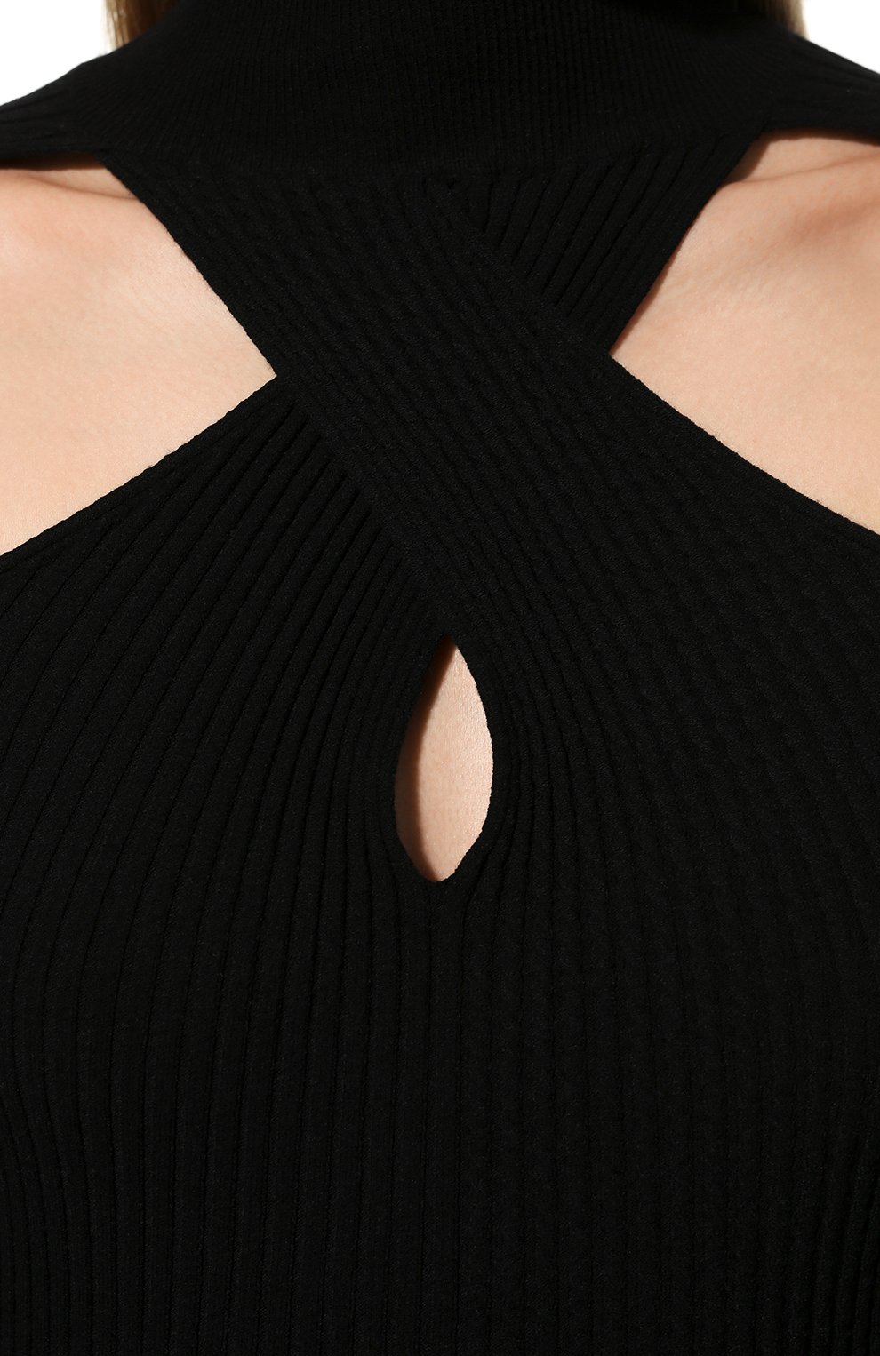 Водолазка из вискозы MSGM, арт. 3341MDM138 227768, фото 5