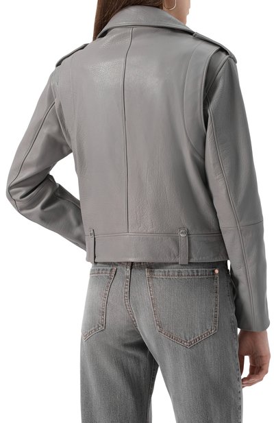 Кожаная куртка BOSS ORANGE, арт. 50541769, фото 4