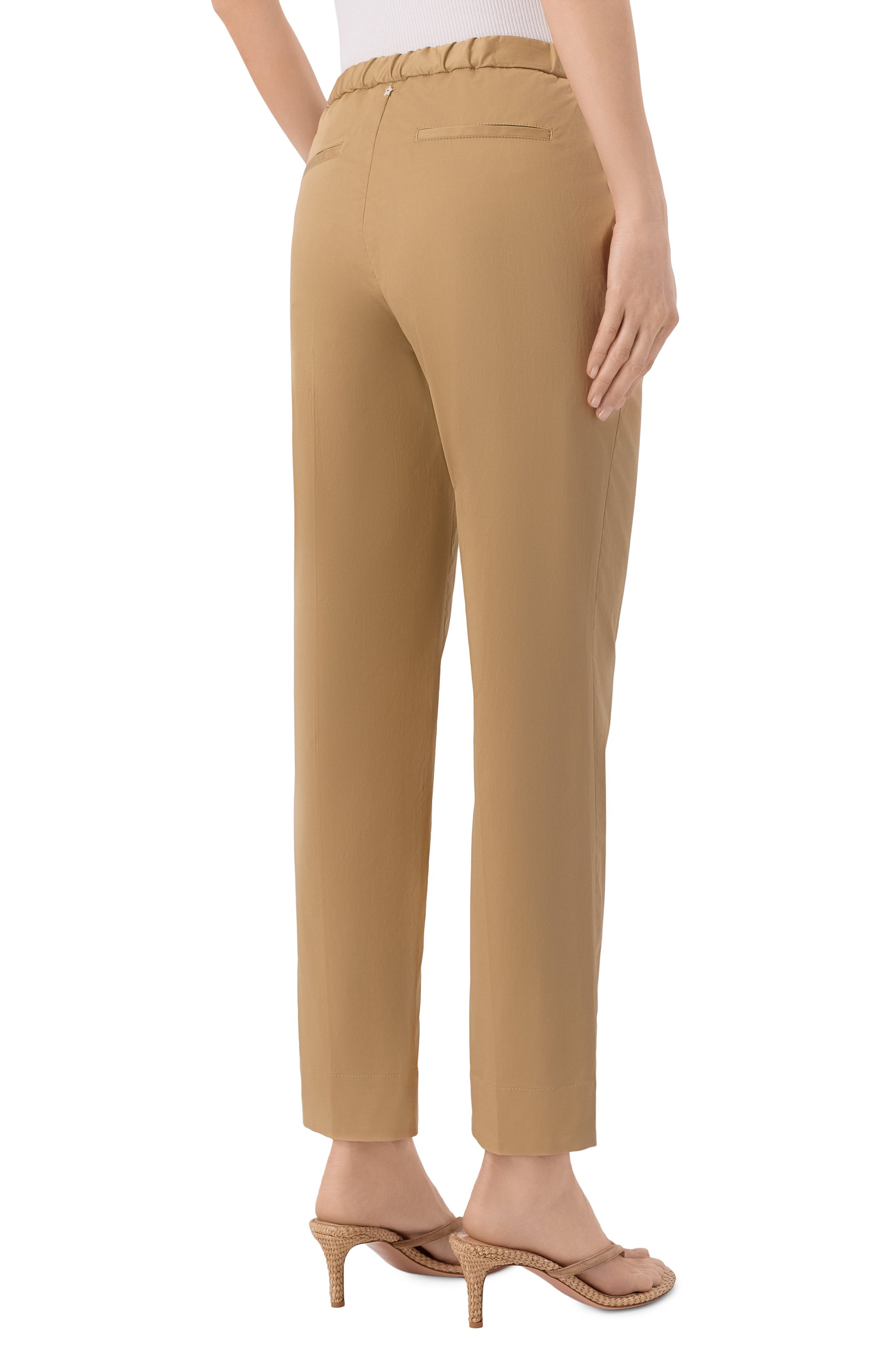 Хлопковые брюки LORENA ANTONIAZZI, арт. E2634PA94C/4818, фото 4