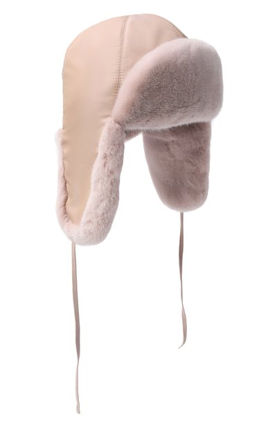 Шапка-ушанка саша с отделкой из норки FURLAND, арт. 0196010010074600003