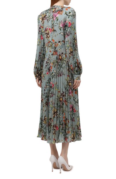 Платье LOOM BY RODINA зеленого цвета по цене 45000 руб., арт. LBR/FW-DRGE122, фото 4 Платье LOOM BY RODINA, арт. LBR/FW-DRGE122, фото 4