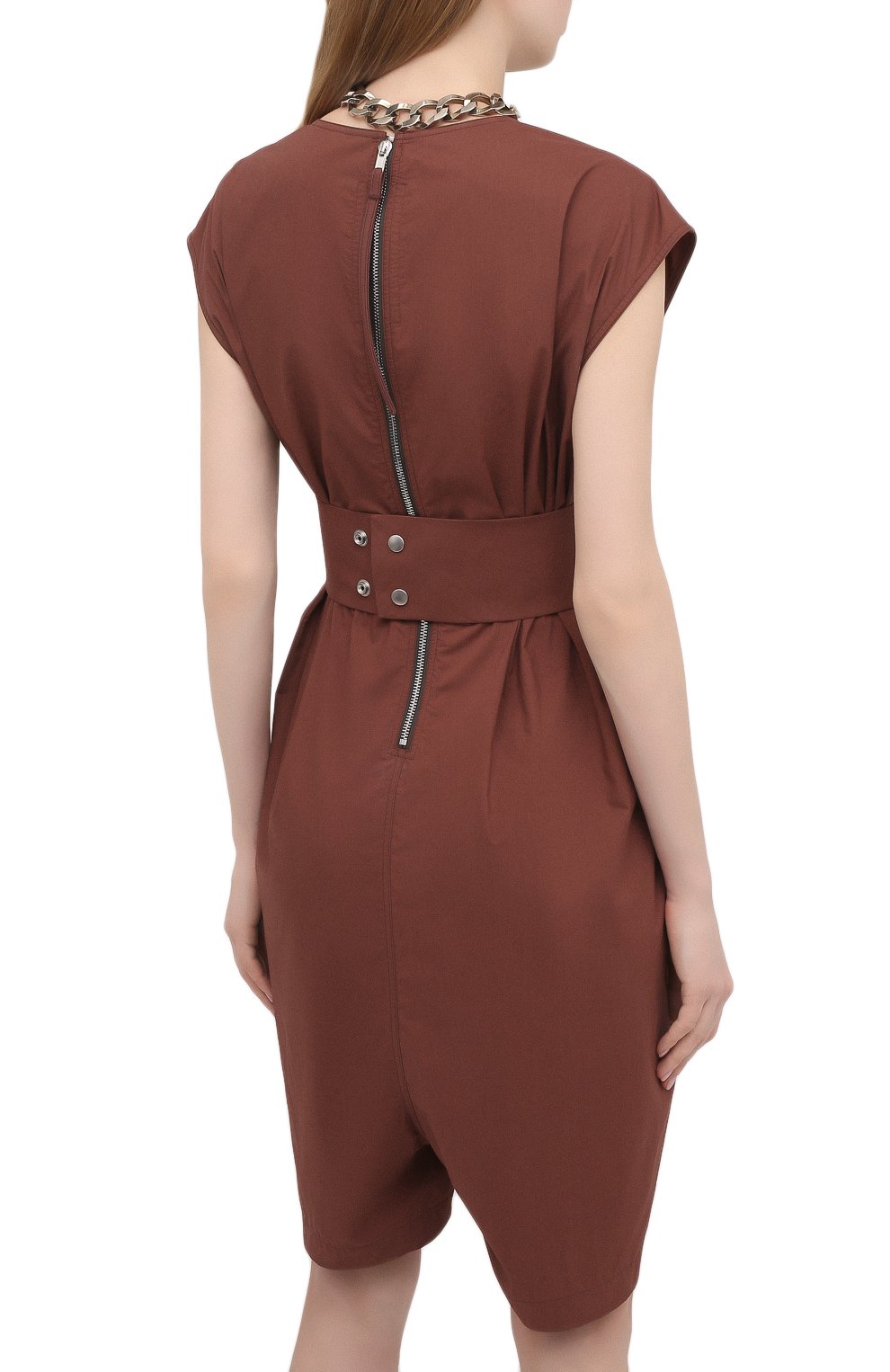 Хлопковый комбинезон RICK OWENS, арт. RP21S3535/P, фото 4