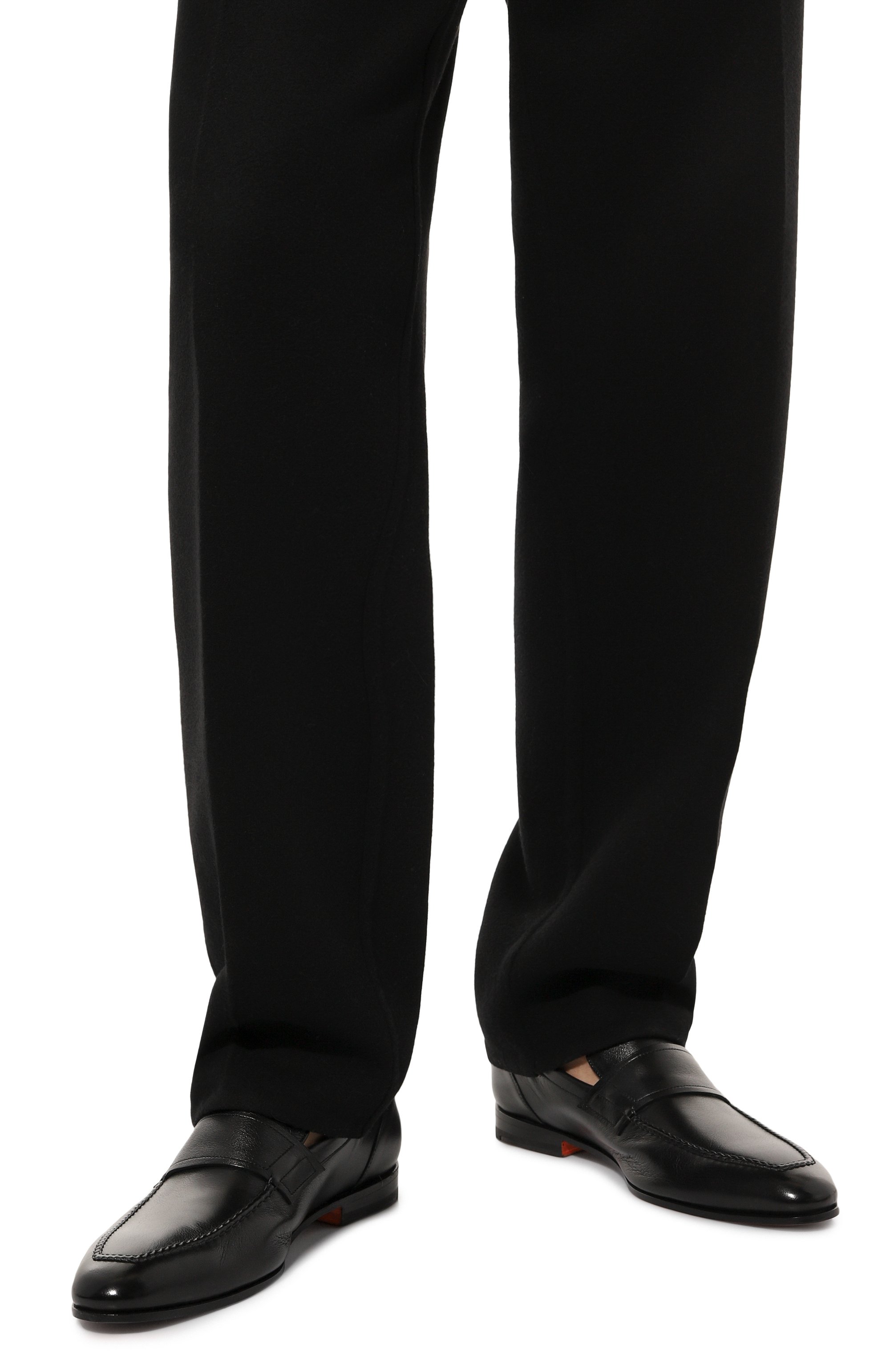 Кожаные лоферы levante SANTONI, арт. MCLG16451SA3BSG8, фото 3