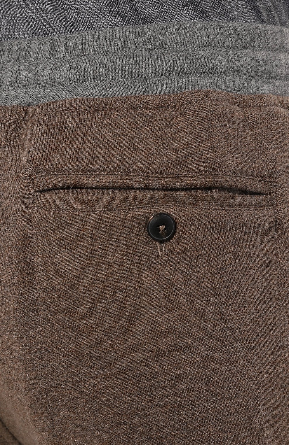 Брюки из хлопка и кашемира CAPOBIANCO, арт. 15M706.LB00., фото 5