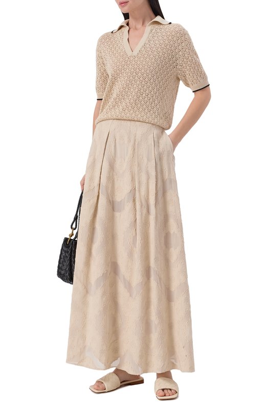 Юбка Agnona TG1111E/J2001E Бежевый  TG1111E/J2001E Фото 2