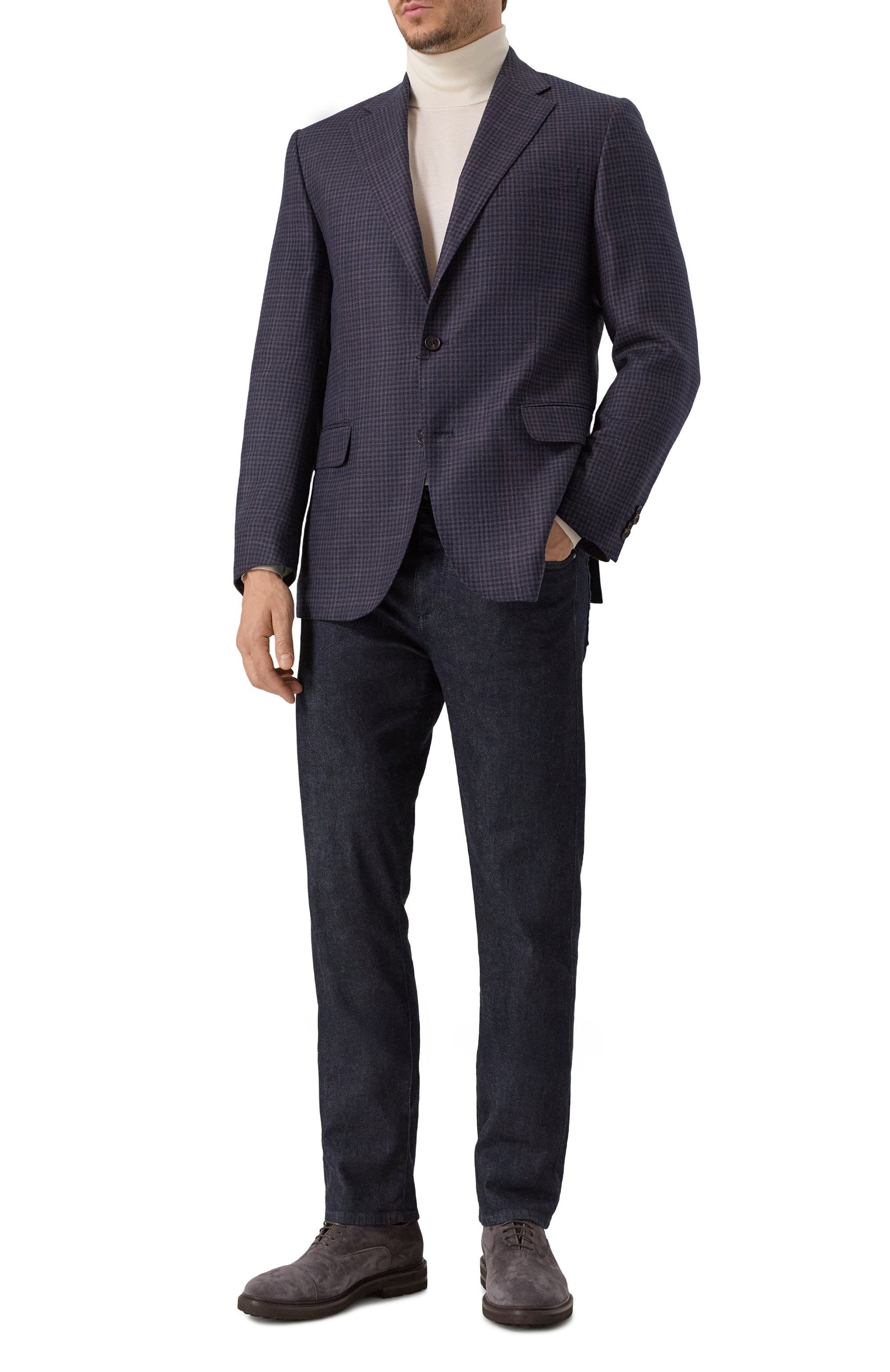 Замшевые оксфорды H`D`S`N BARACCO, арт. 81300.L.2*, фото 2