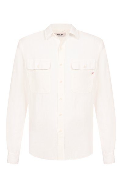 Мужская льняная рубашка REPLAY, арт. M4147 .000.81388B