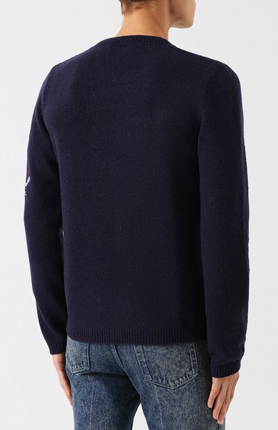 Шерстяной свитер с принтом GUCCI, арт. 522645/X9Y11, фото 4