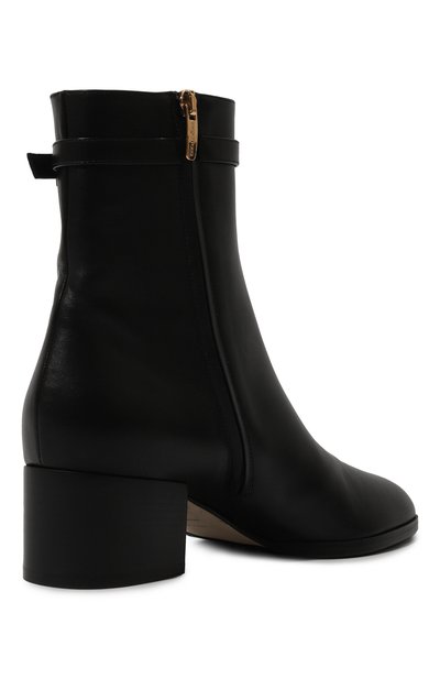 Кожаные ботильоны sr nora 45 SERGIO ROSSI, арт. B09310/MNAN07, фото 5