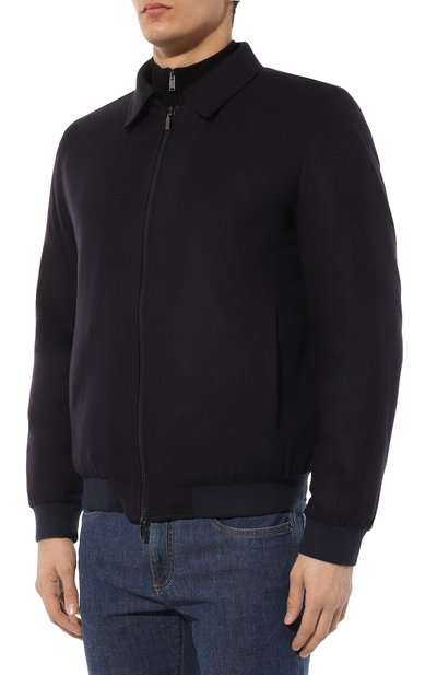 Шерстяной бомбер ZILLI, арт. A0MBR0M0200VEF000_SET, фото 3