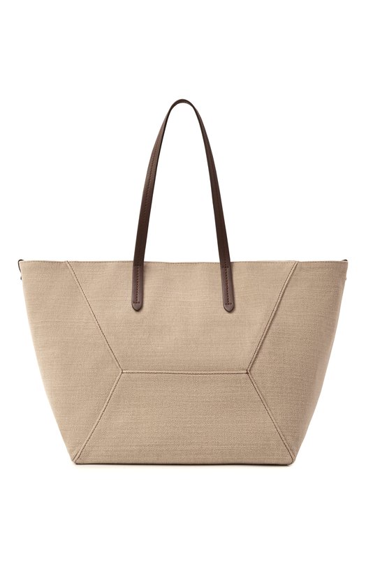 Сумка-тоут Brunello Cucinelli MB8TD2571 Бежевый  MB8TD2571 Фото 6