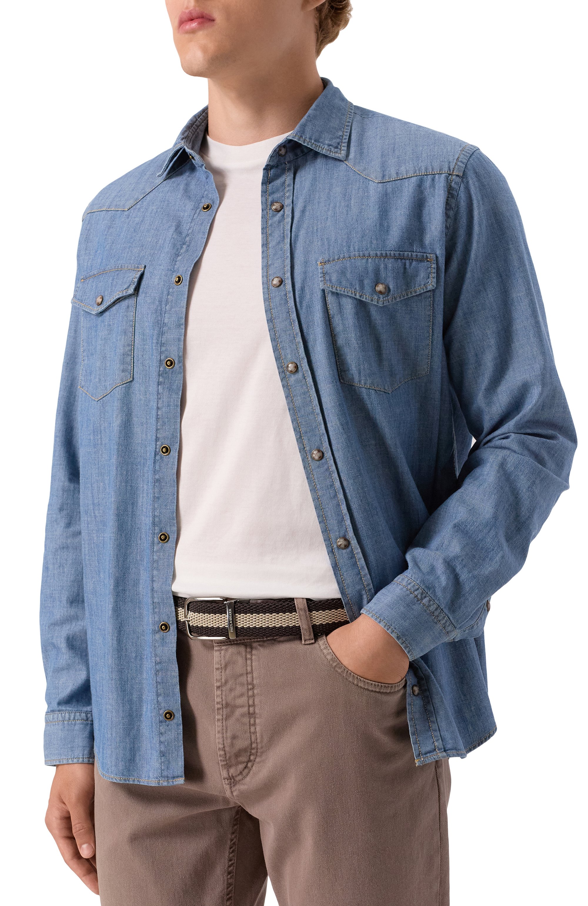 Двусторонний ремень PAUL&SHARK, арт. 14316006, фото 2