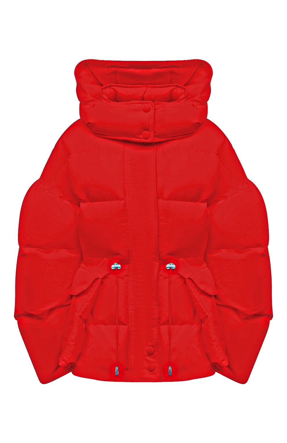 Пуховик ALEXANDER MCQUEEN красного цвета по цене 239500 руб., арт. 672915/QZAD1, фото 1 Пуховик ALEXANDER MCQUEEN, арт. 672915/QZAD1, фото 1