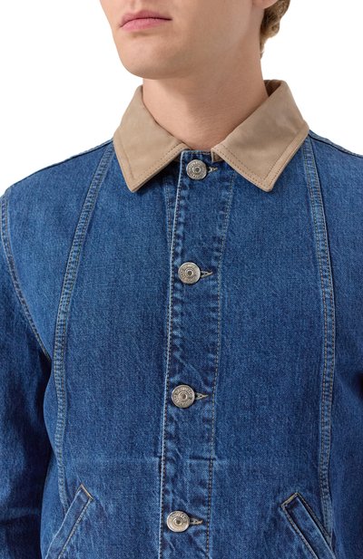 Джинсовая куртка BRUNELLO CUCINELLI, арт. M241P6911, фото 5