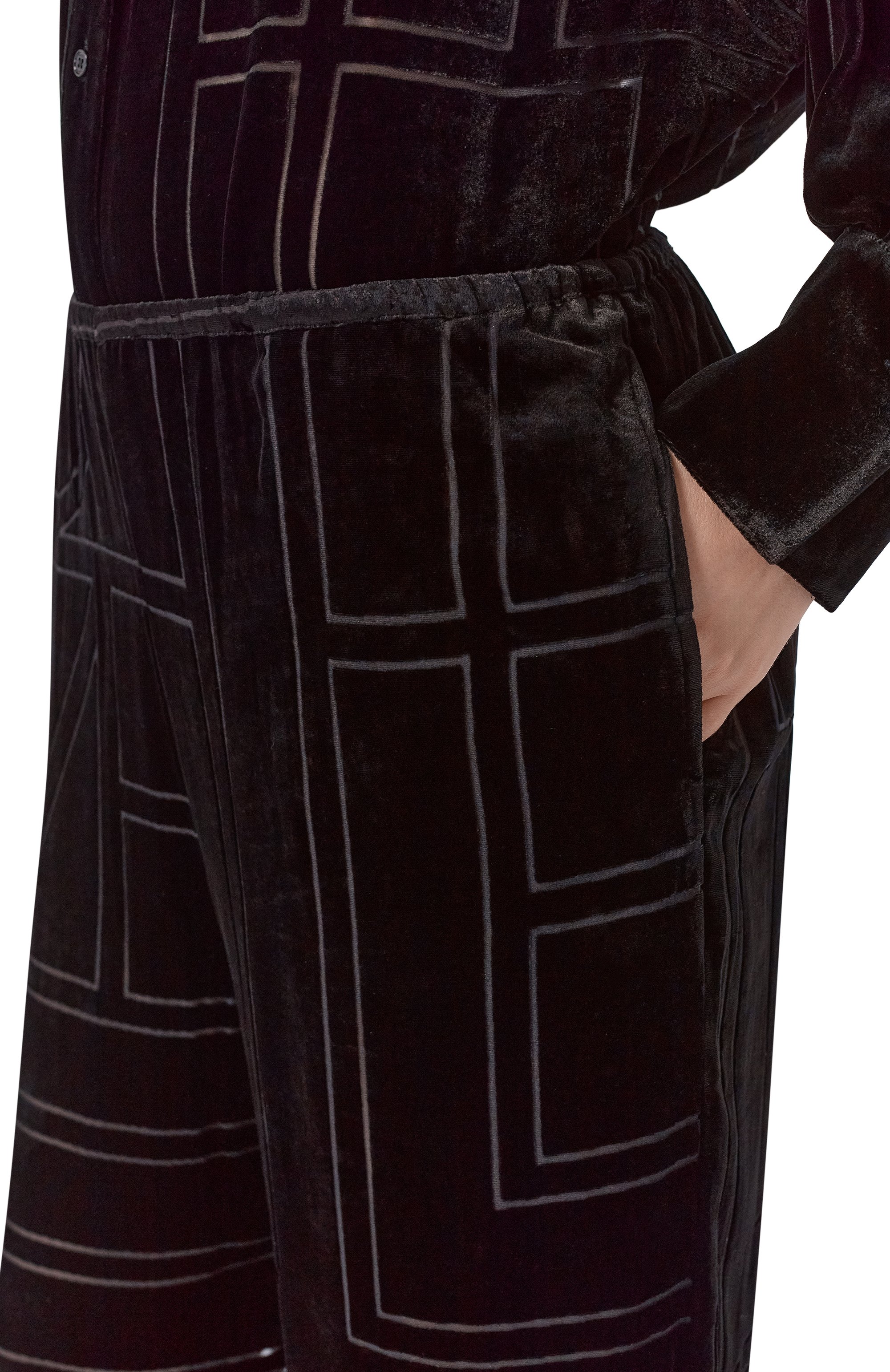 Бархатные брюки TOTEME, арт. 261-WRB1092-FB0548, фото 5