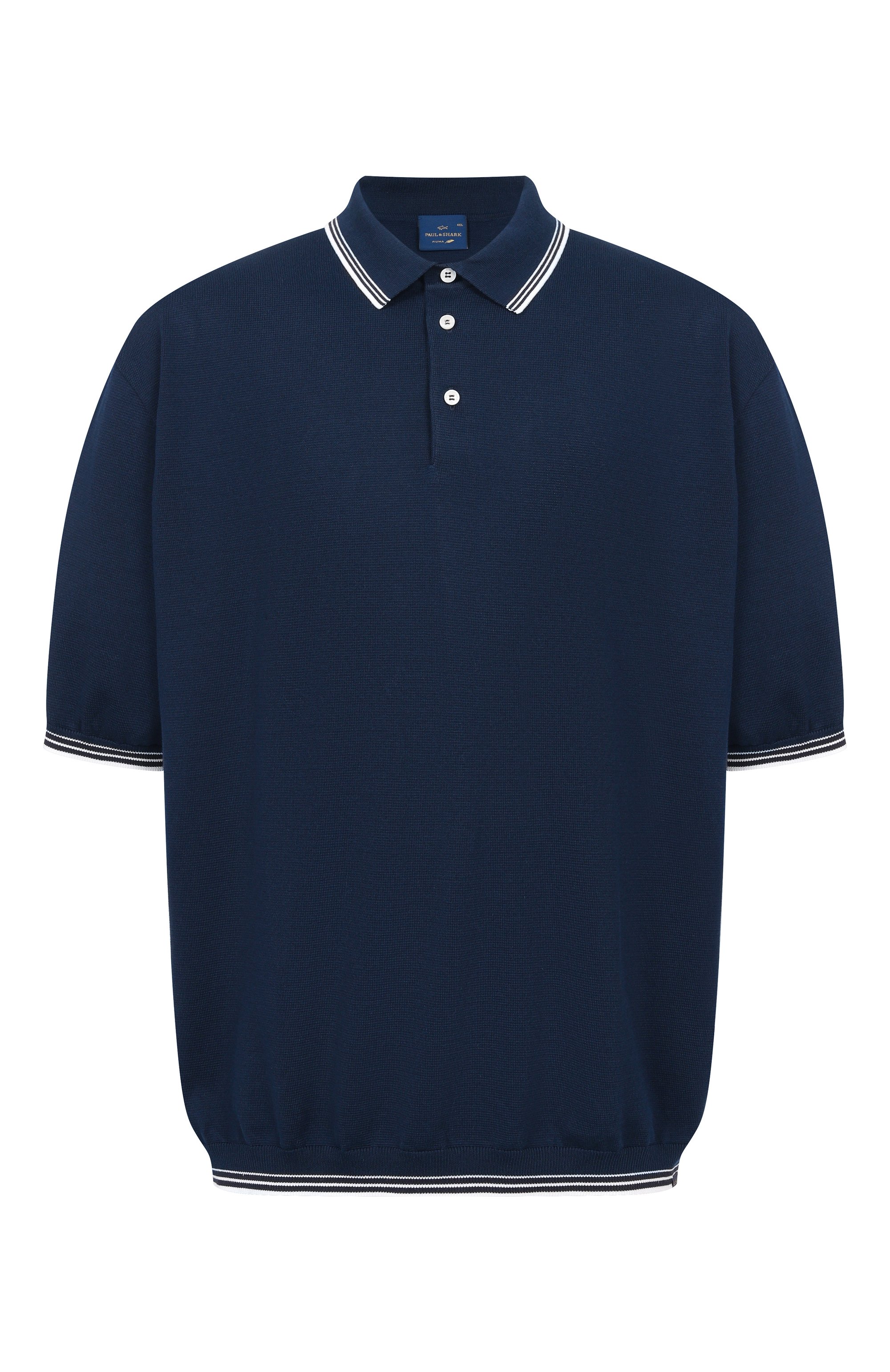 Хлопковое поло PAUL&SHARK, арт. 26411634_001, фото 1