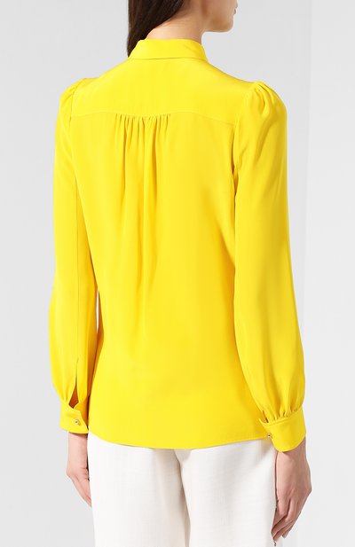 Шелковая блузка EMILIO PUCCI, арт. 9ERJ40/9E665, фото 4