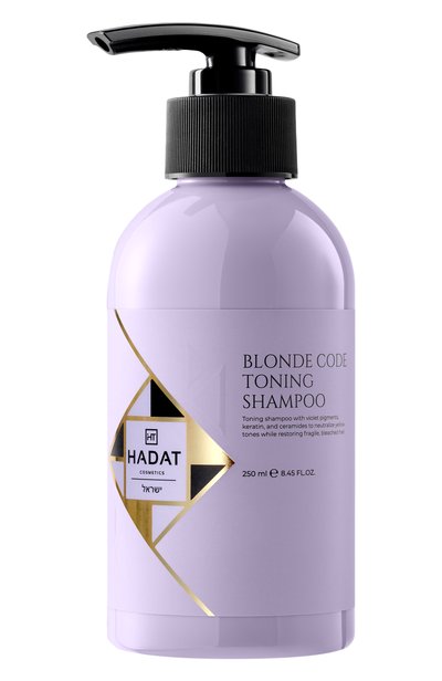Женского шампунь для волос blonde code toning shampoo (250g) HADAT COSMETICS, арт. 7298014870730