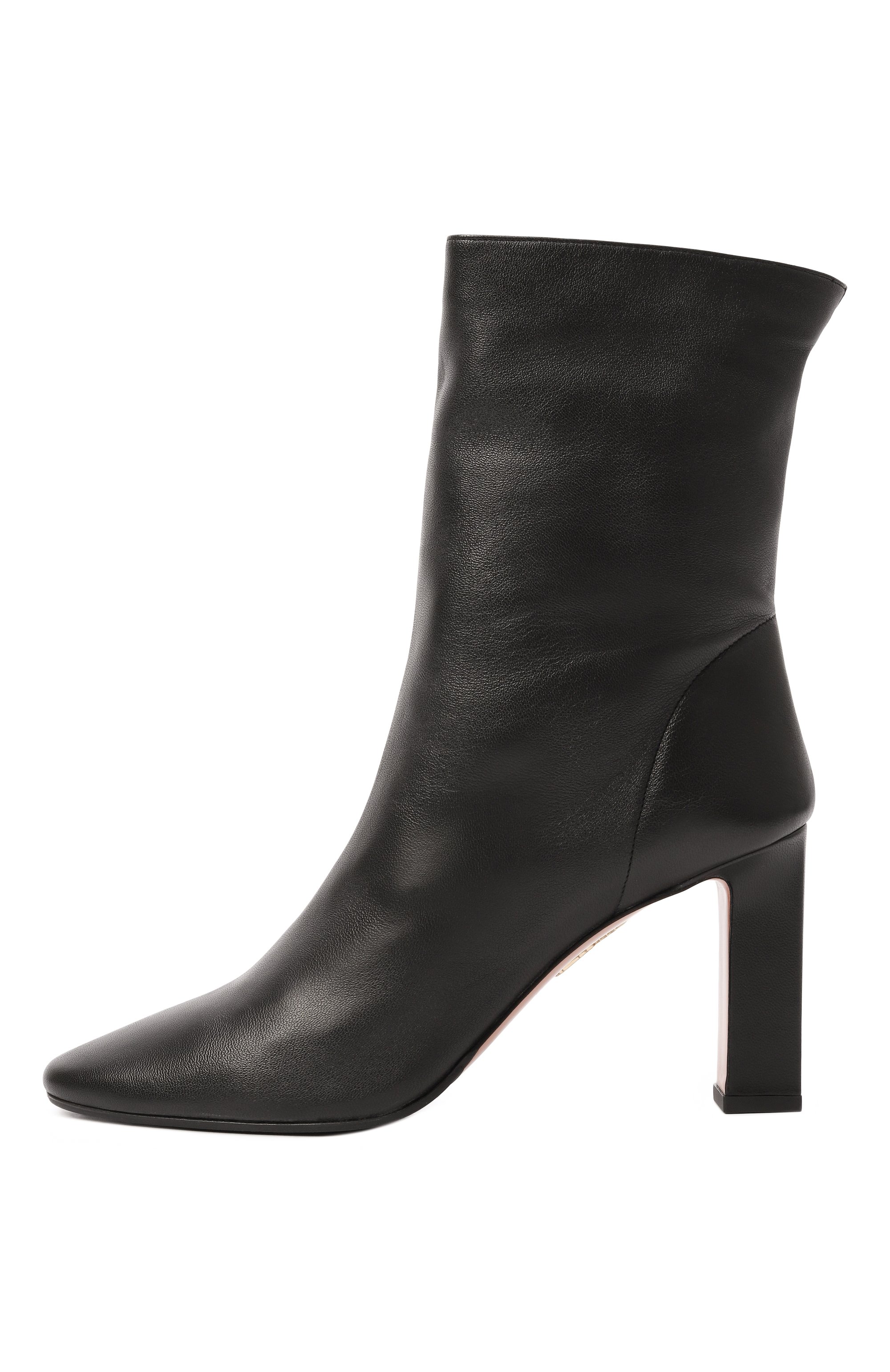 Кожаные ботильоны manzoni 85 AQUAZZURA, арт. MNZMIDB0/NAP, фото 4